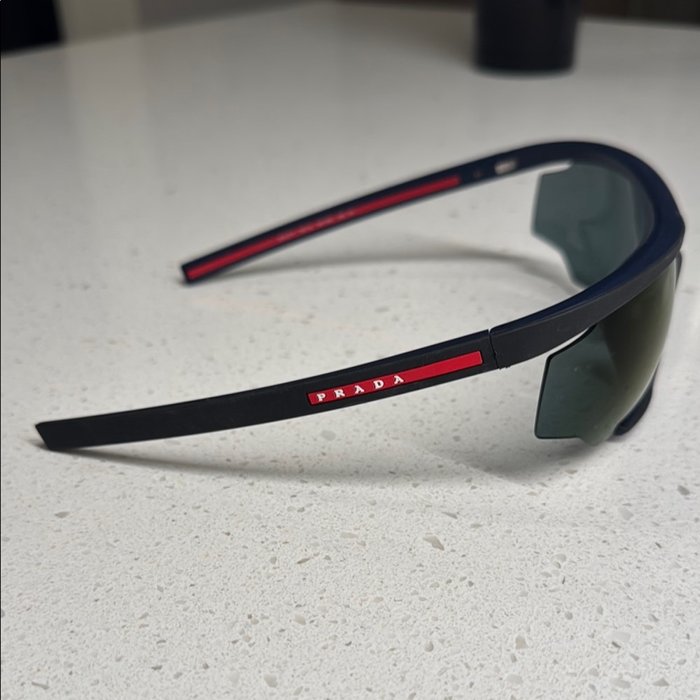 Prada Black and Red Sunglasses - Picture 6 of 6